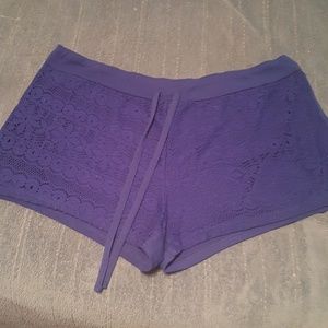 Sleep shorts. Royal blue
